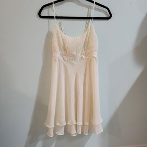Vintage Cream Slip Dress